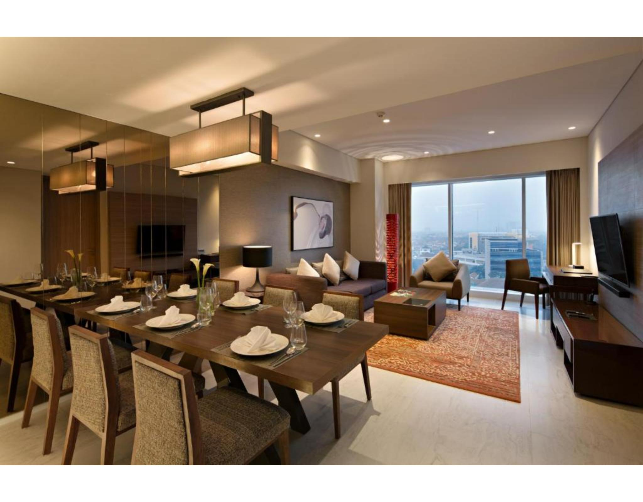 Oakwood Hotel & Residence Surabaia Exterior foto